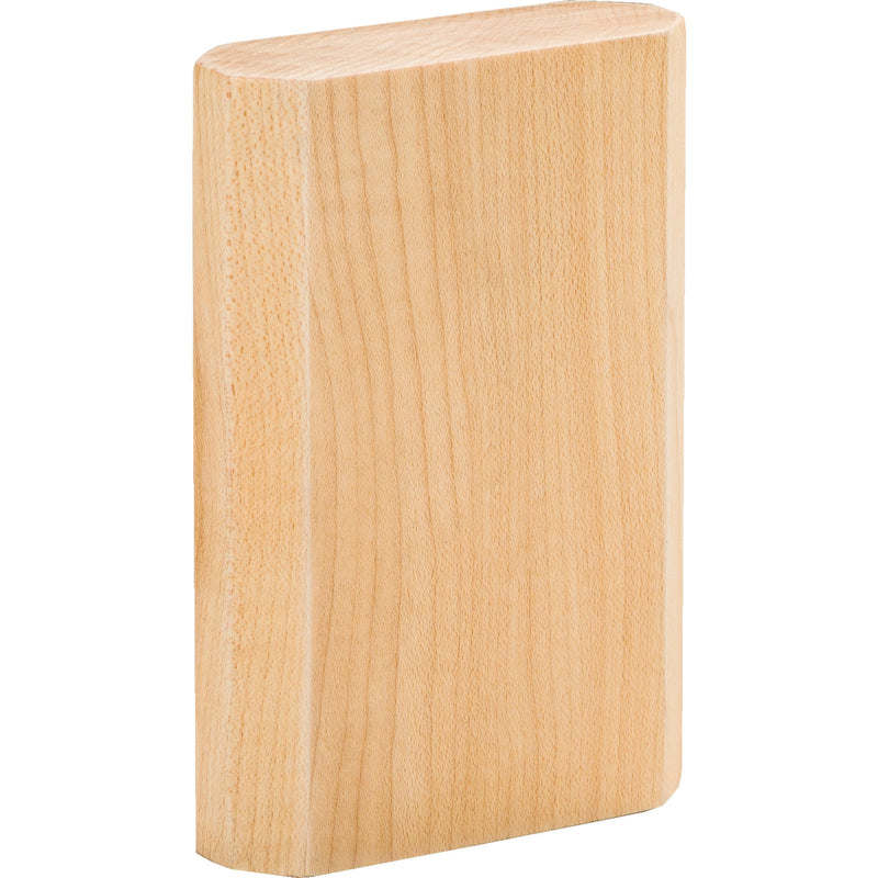 2-3/4" W x 1" D x 4" H Poplar Beveled Transition Block