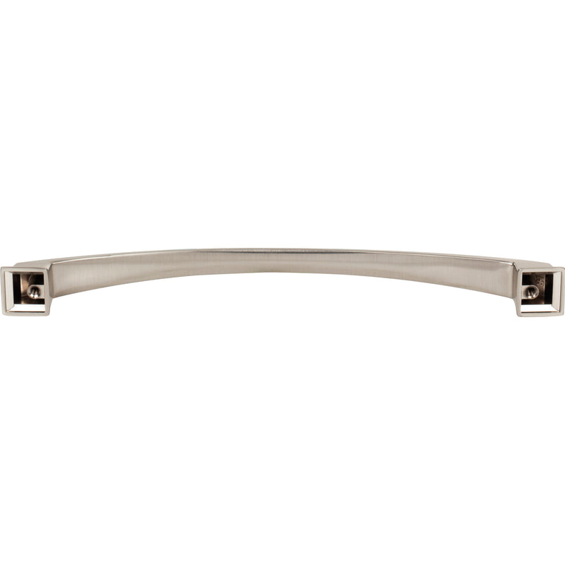 224 mm Center-to-Center Satin Nickel Arched Roman Cabinet Pull