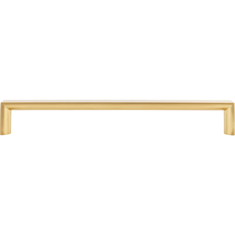 12" Center-to-Center Brushed Gold Walker 1 Appliance Handle