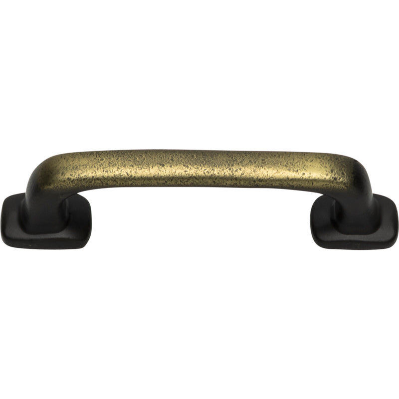 Distressed Pull 3 Inch (c-c) Antique Bronze