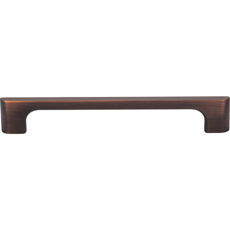 160 mm Center-to-Center Brushed Oil Rubbed Bronze Asymmetrical Leyton Cabinet Pull