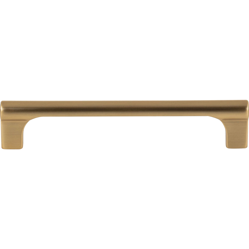 Whittier Pull 5 1/16 Inch (c-c) Warm Brass