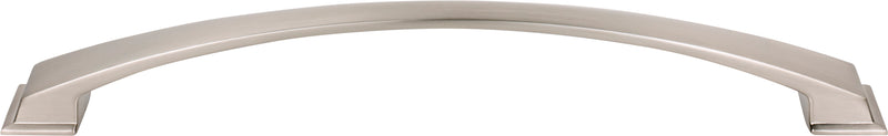 12" Center-to-Center Satin Nickel Arched Roman Appliance Handle