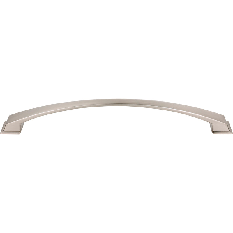 12" Center-to-Center Satin Nickel Arched Roman Appliance Handle