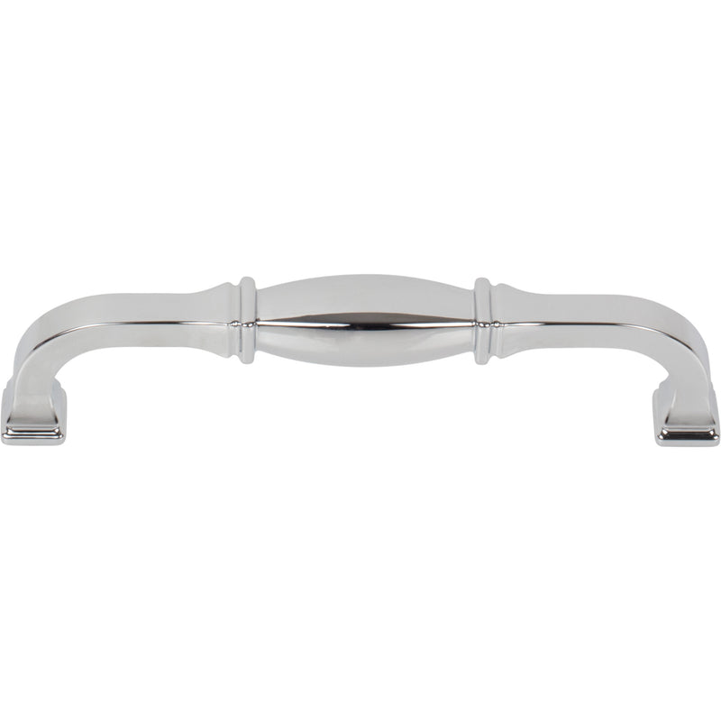 128 mm Center-to-Center Polished Chrome Audrey Cabinet Pull