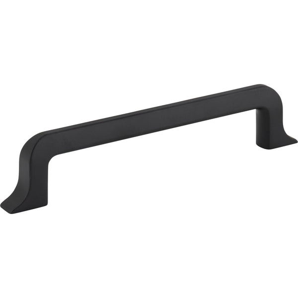 128 mm Center-to-Center Matte Black Callie Cabinet Pull