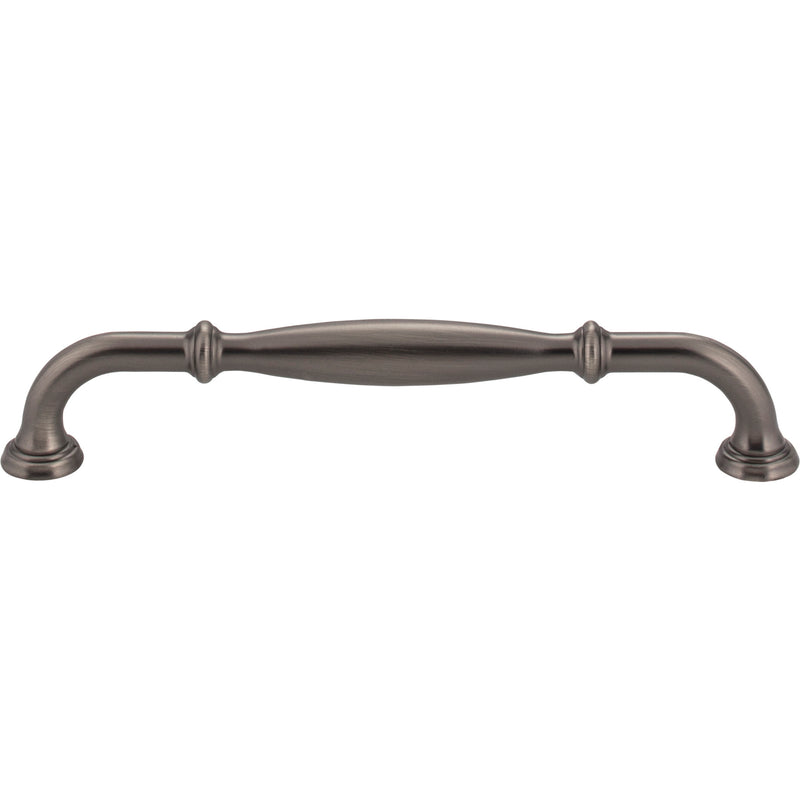 160 mm Center-to-Center Brushed Pewter Tiffany Cabinet Pull