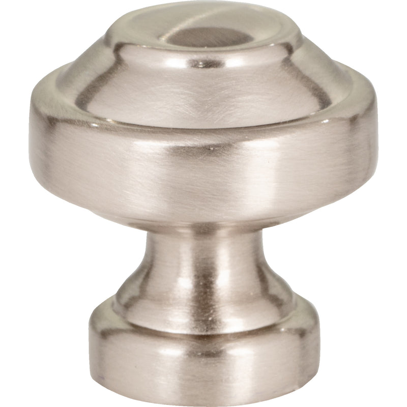 Malin Knob 1 1/8 Inch Brushed Nickel