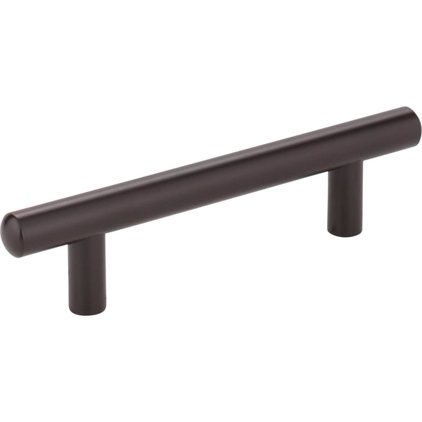 96 mm Center-to-Center Dark Bronze Key Largo Cabinet Bar Pull