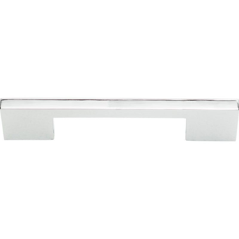 Thin Square Pull 5 1/16 Inch (c-c) Polished Chrome