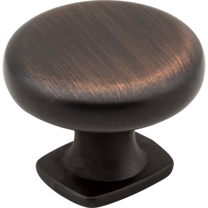 1-3/8" Diameter Brushed Oil Rubbed Bronze Belcastel 1 Cabinet Knob