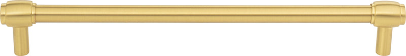 224 mm Center-to-Center Brushed Gold Hayworth Cabinet Bar Pull