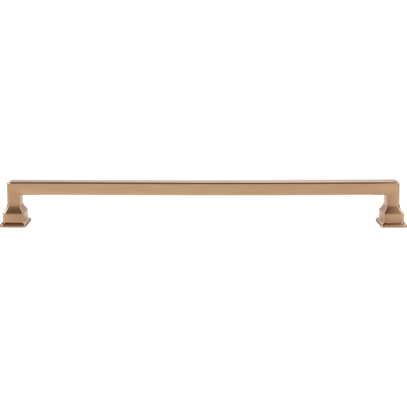 Erika Appliance Pull 18 Inch (c-c) Warm Brass