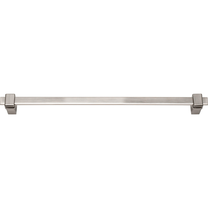 Buckle Up Bath Towel Bar 18 Inch Single Brushed Nickel