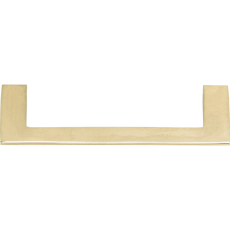 Angled Drop Pull 5 1/16 Inch (c-c) French Gold