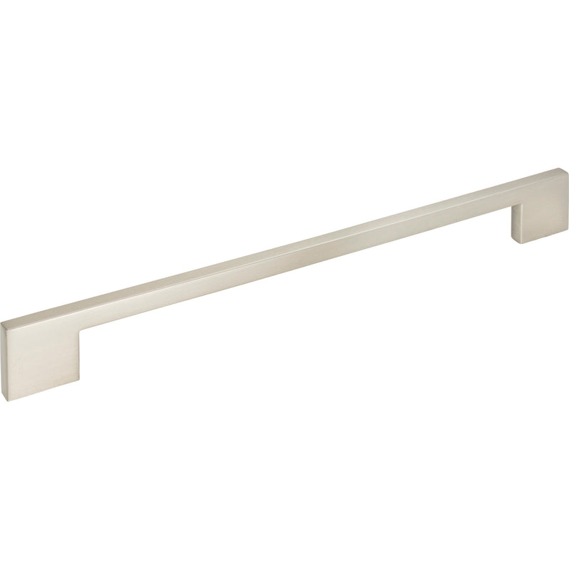 Thin Square Pull 11 5/16 Inch (c-c) Brushed Nickel