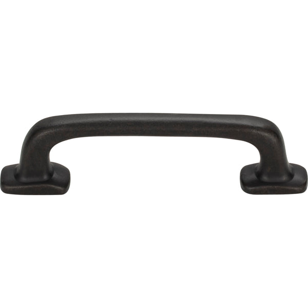 Distressed Pull 3 Inch (c-c) Oil Rubbed Bronze