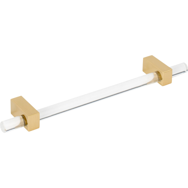 160 mm Center-to-Center Brushed Gold Spencer Cabinet Bar Pull