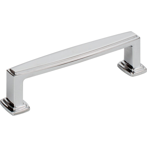 96 mm Center-to-Center Polished Chrome Richard Cabinet Pull