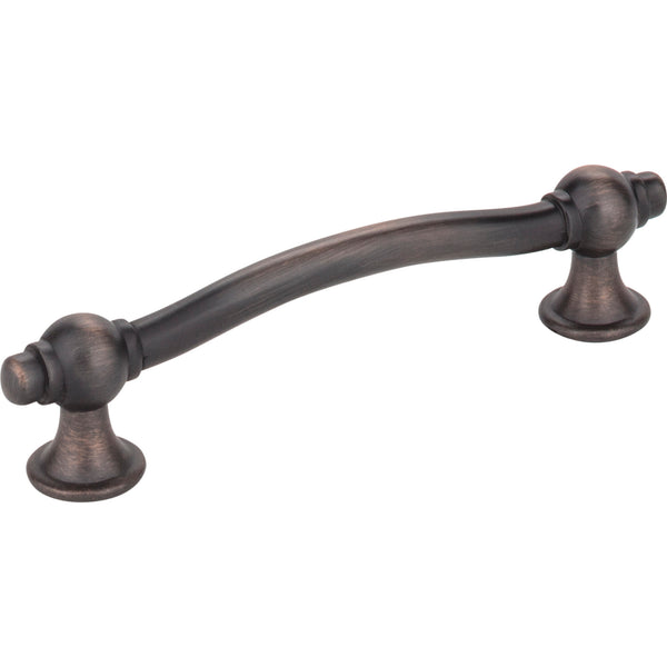 96 mm Center-to-Center Brushed Oil Rubbed Bronze Syracuse Cabinet Bar Pull