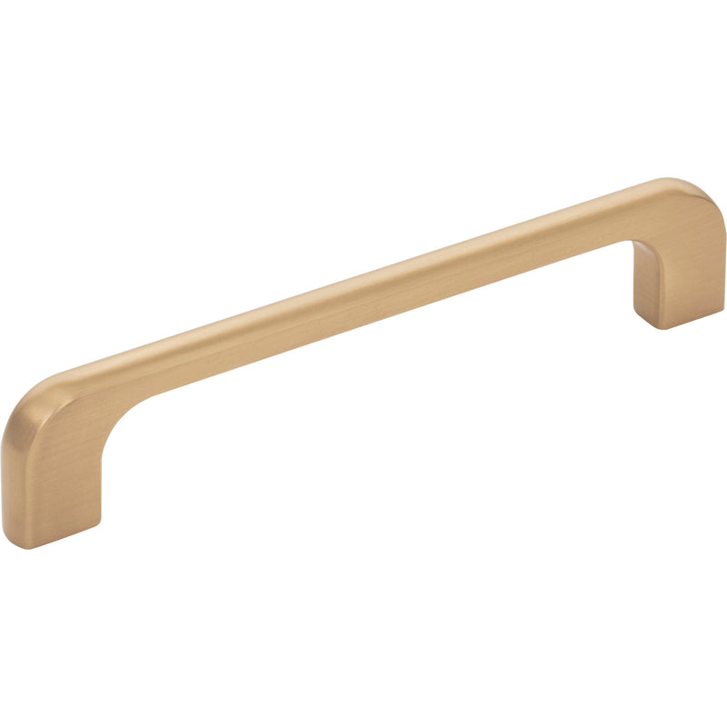 128 mm Center-to-Center Satin Bronze Alvar Cabinet Pull