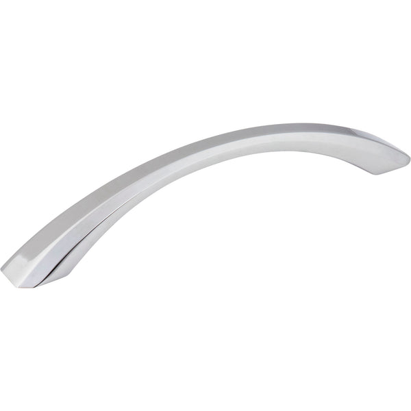 128 mm Center-to-Center Polished Chrome Wheeler Cabinet Pull