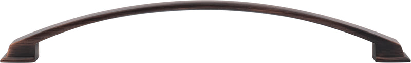 224 mm Center-to-Center Brushed Oil Rubbed Bronze Arched Roman Cabinet Pull