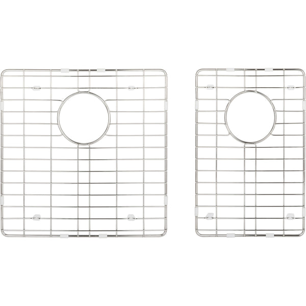 HMS260-GRID:  Stainless Steel Bottom Grids for Handmade 60/40 Double Bowl Sink (HMS260)