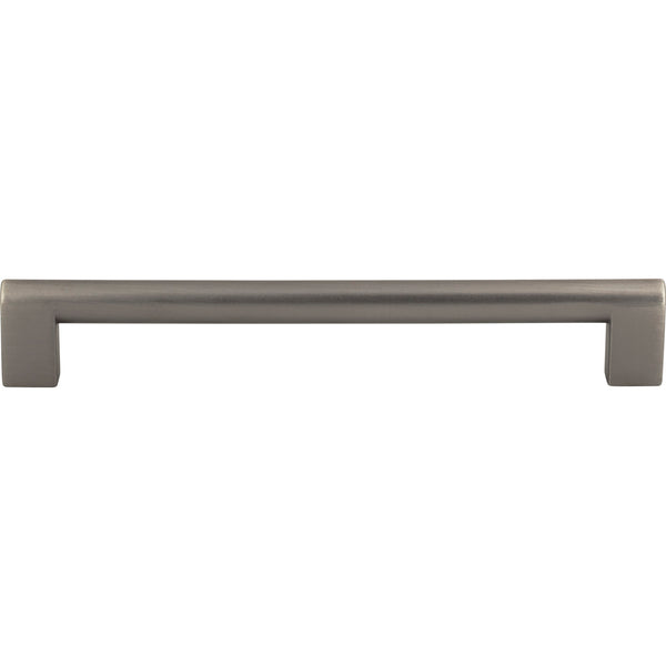 Round Rail Pull 7 9/16 Inch (c-c) Slate