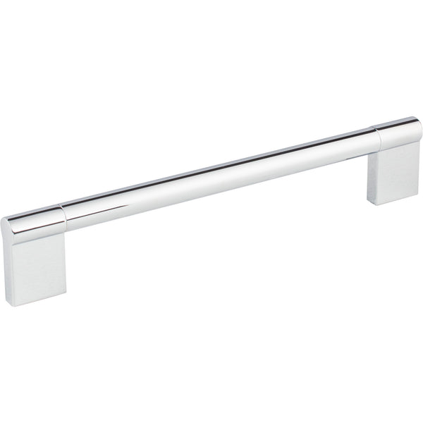 192 mm Center-to-Center Polished Chrome Knox Cabinet Bar Pull