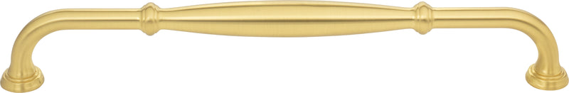 12" Center-to-Center Brushed Gold Tiffany Appliance Handle