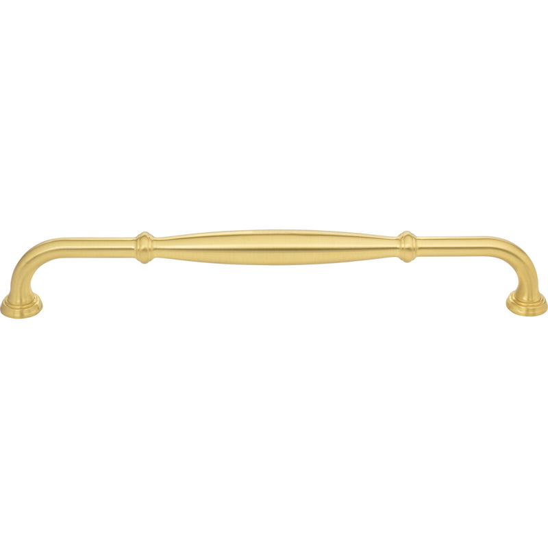 12" Center-to-Center Brushed Gold Tiffany Appliance Handle