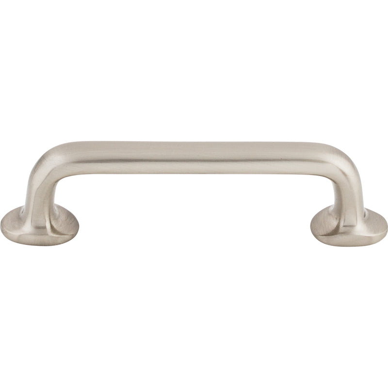 Aspen II Rounded Pull 4 Inch (c-c) Brushed Satin Nickel