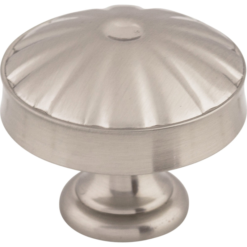 Hudson Knob 1 1/4 Inch Brushed Satin Nickel