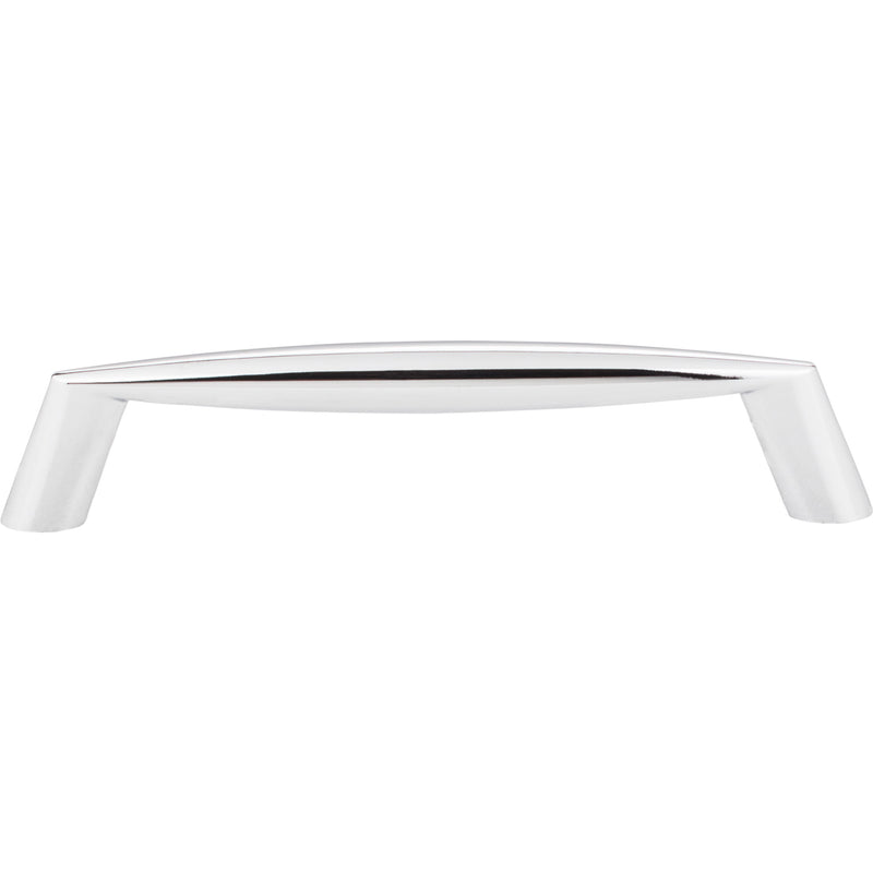 128 mm Center-to-Center Polished Chrome Zachary Cabinet Pull