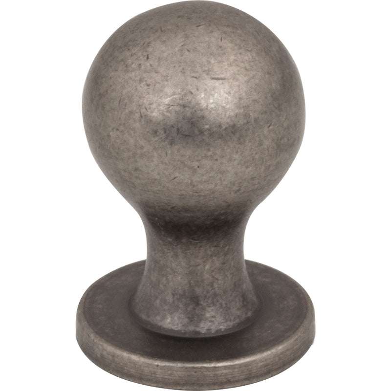 Nipple Knob 3/4 Inch Pewter