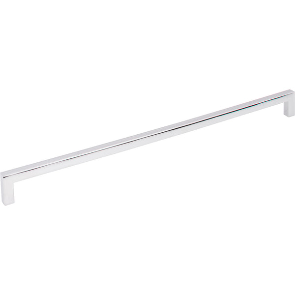 320 mm Center-to-Center Polished Chrome Square Stanton Cabinet Bar Pull