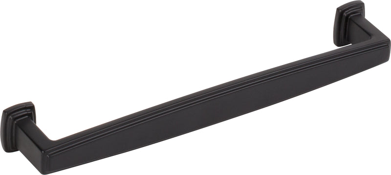 160 mm Center-to-Center Matte Black Richard Cabinet Pull