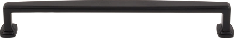 192 mm Center-to-Center Matte Black Richard Cabinet Pull