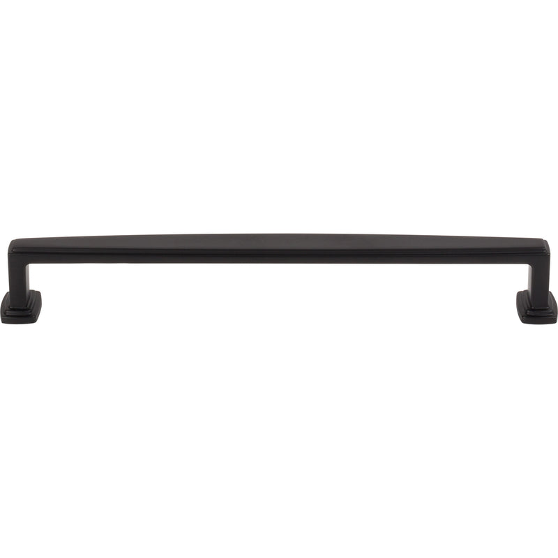 192 mm Center-to-Center Matte Black Richard Cabinet Pull