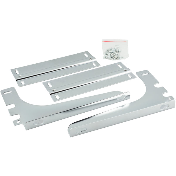 Polished Chrome Door Mounting Kit for CAN-EBM Series