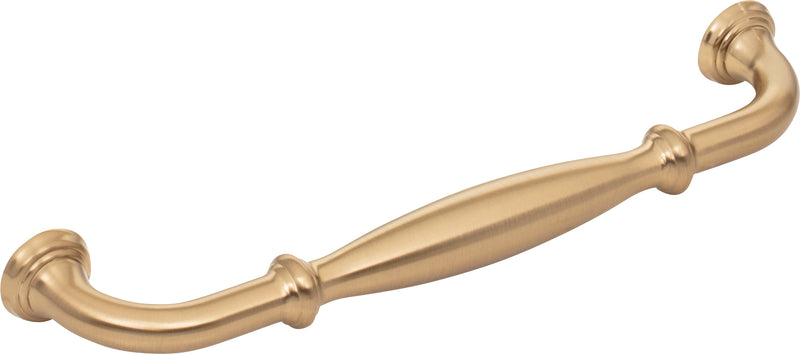 160 mm Center-to-Center Satin Bronze Tiffany Cabinet Pull