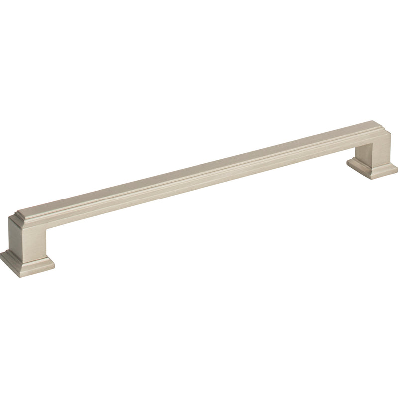 Sutton Place Pull 7 9/16 Inch (c-c) Brushed Nickel