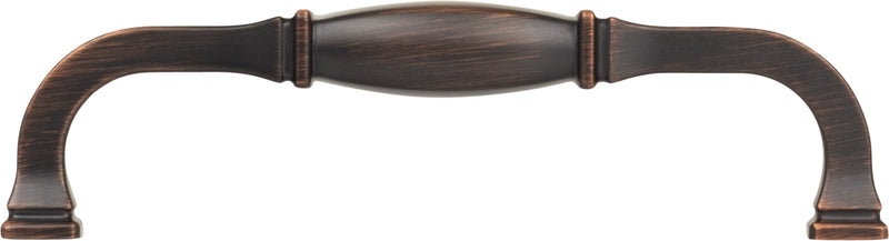 128 mm Center-to-Center Brushed Oil Rubbed Bronze Audrey Cabinet Pull