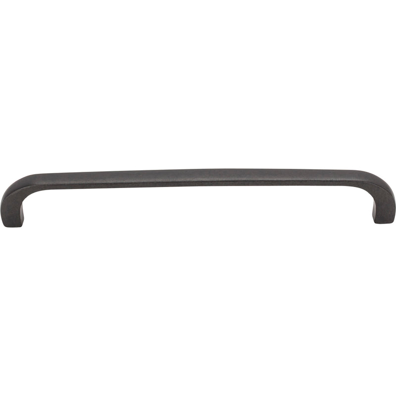 160 mm Center-to-Center Gun Metal Square Slade Cabinet Pull