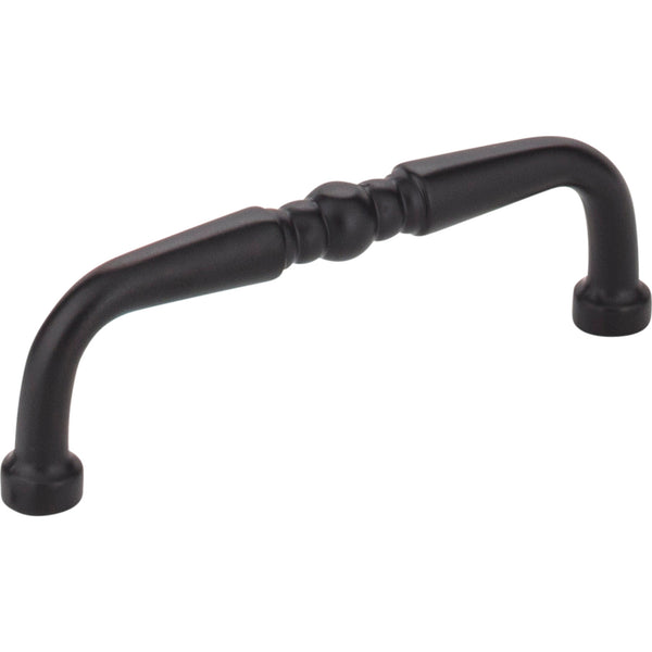 3" Center-to-Center Matte Black Madison Cabinet Pull