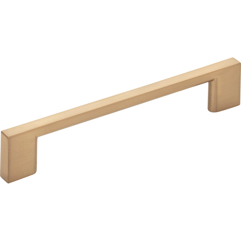 128 mm Center-to-Center Satin Bronze Square Sutton Cabinet Bar Pull