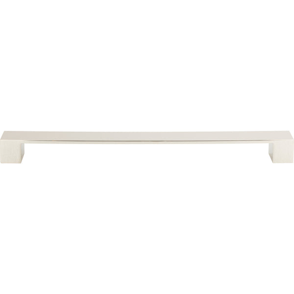 Wide Square Pull 11 5/16 Inch (c-c) Polished Nickel