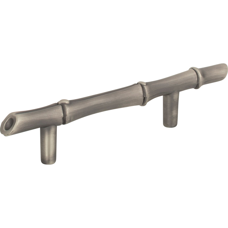 Bamboo Pull 3 Inch (c-c) Pewter