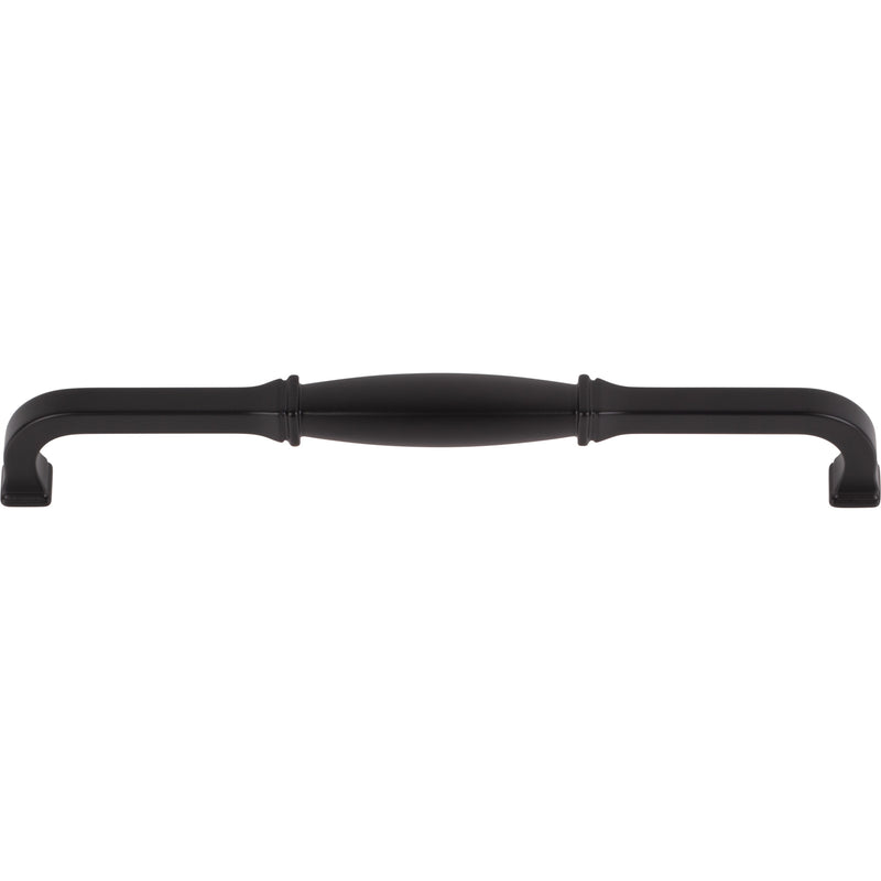 224 mm Center-to-Center Matte Black Audrey Cabinet Pull